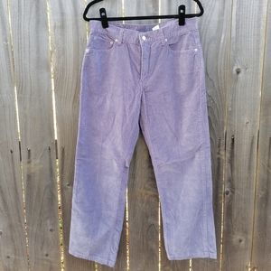 Levi's 505 light purple corduroy jeans
